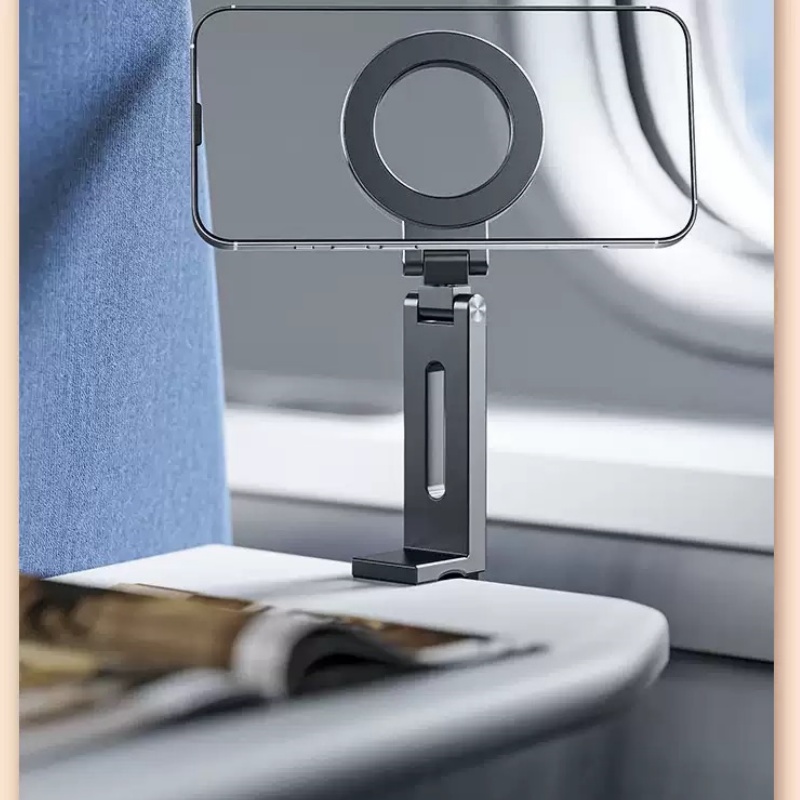 Phone Holder Airplane - Penyangga Ponsel Magnetik Universal Lipat, Dapat