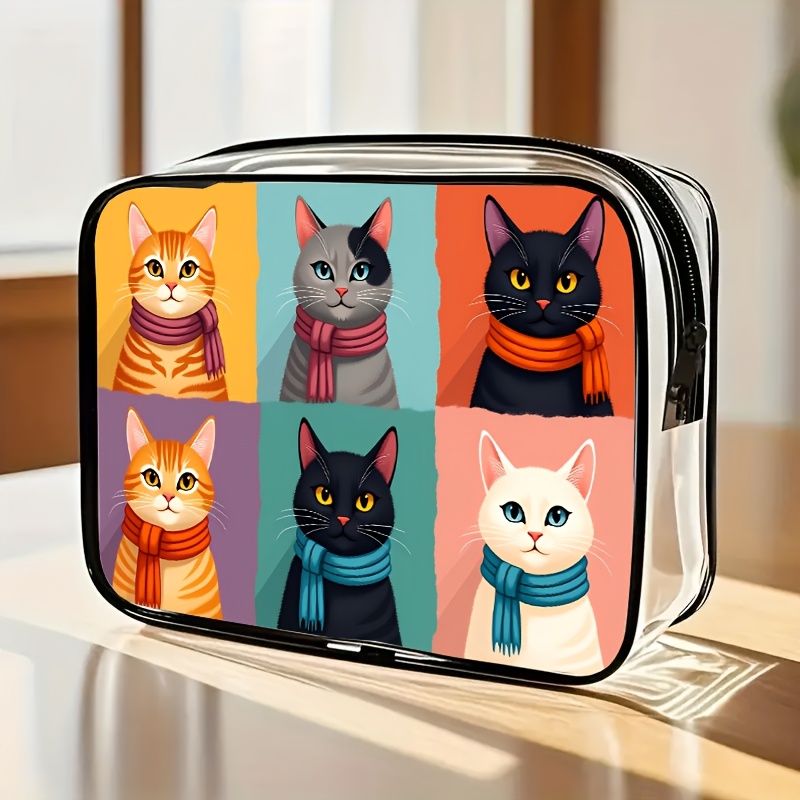 Toiletry Bag Tsa - 1 Buah Tas Rias Bening Transparan