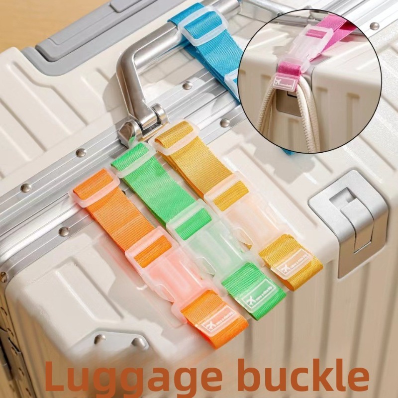 Travel Accessories Useful - 5 Buah Tali Penghubung Bagasi Warna