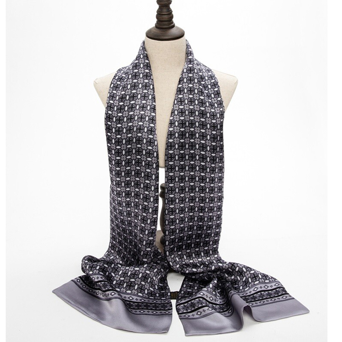 Travel Accessories For Men - 2026 Syal Sutra Baru Berlapis Aksesoris
