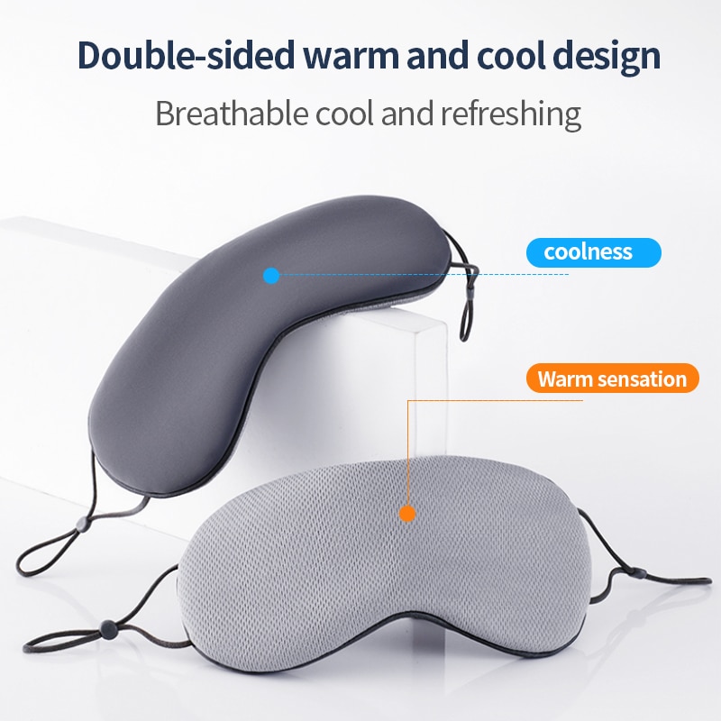 Eye Mask Sleep Travel - Masker Mata Tidur Gaya Korea Bahan