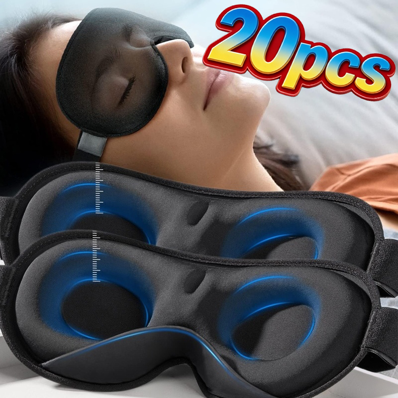 Eye Mask Sleep Travel - Masker Mata 3D Nyaman dan Bernapas