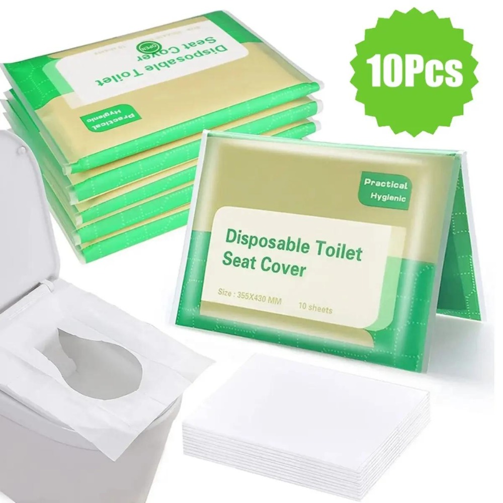 Travel Accessories Useful - 20/50 Buah Penutup Tempat Duduk Toilet
