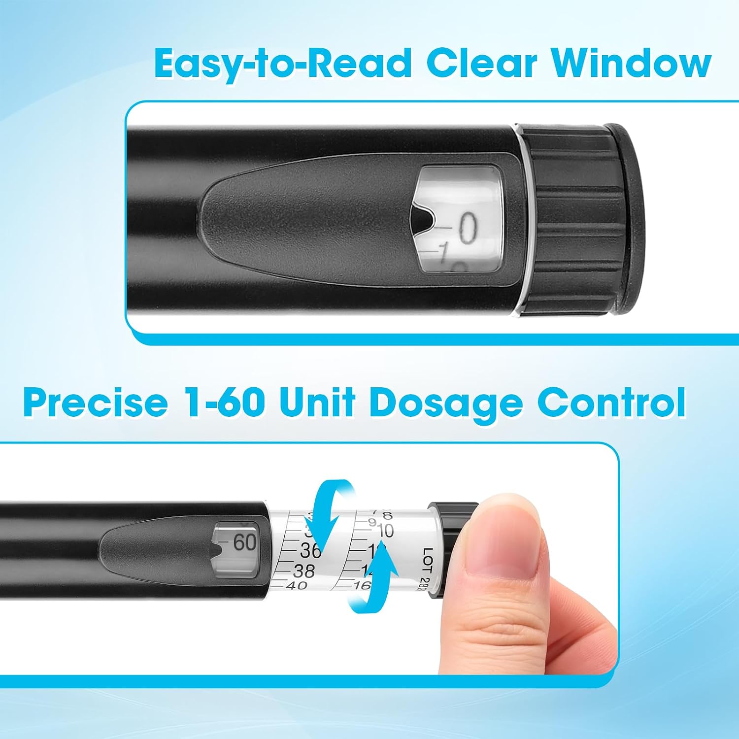 60 Unit Pen Injector Peptida R - Travel Accessories Useful ulasan dan harga