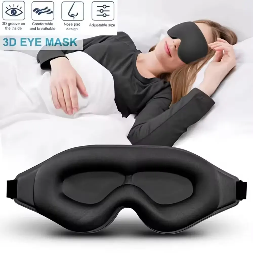 Masker Mata 3D, Masker Tidur N - Eye Mask Sleep Travel ulasan dan harga