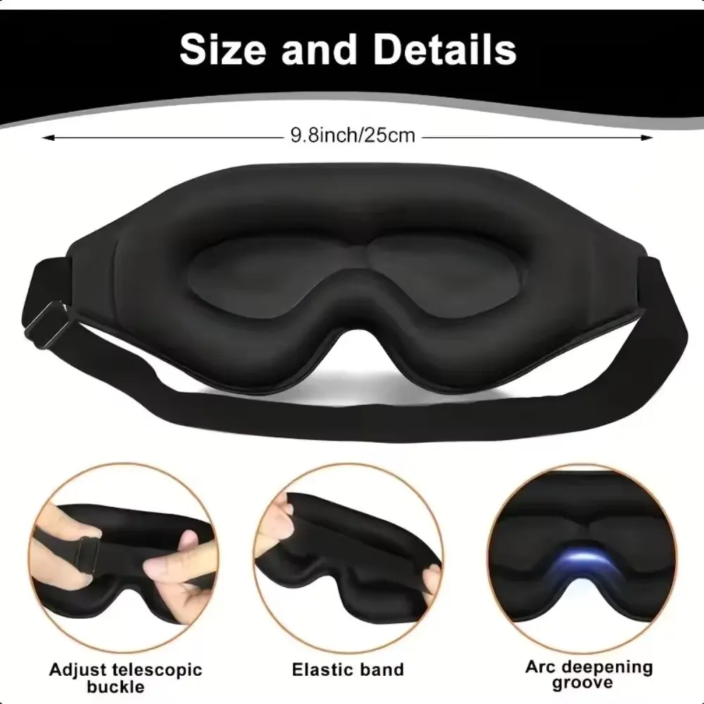 Masker Mata 3D, Masker Tidur N - Eye Mask Sleep Travel ulasan dan harga