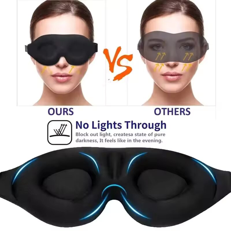 Masker Tidur 3D Penutup Mata A - Eye Mask Sleep Travel ulasan dan harga
