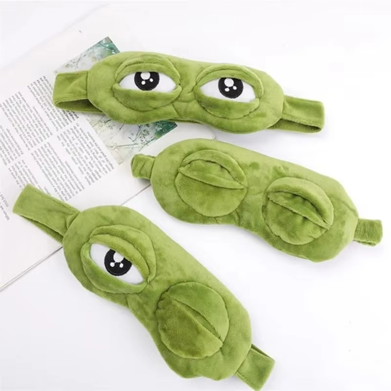 Penutup Mata Berbentuk Katak u - Eye Mask Sleep Travel ulasan dan harga