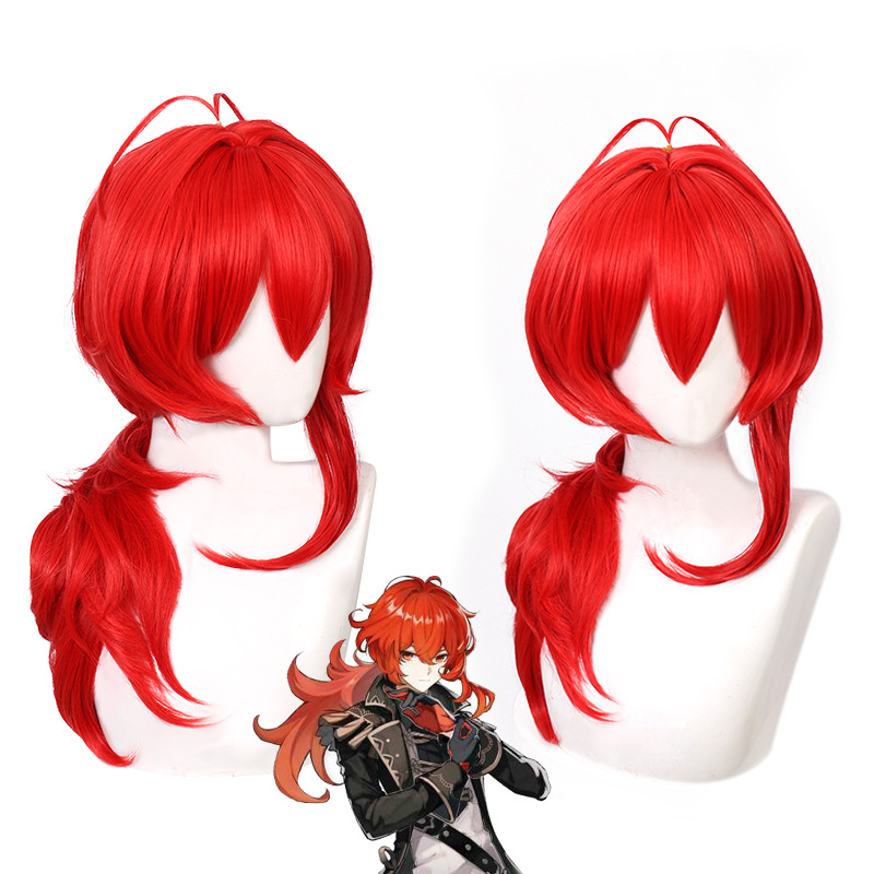 Wig Cosplay Genshin Impact Enc - Travel Accessories For Men ulasan dan harga