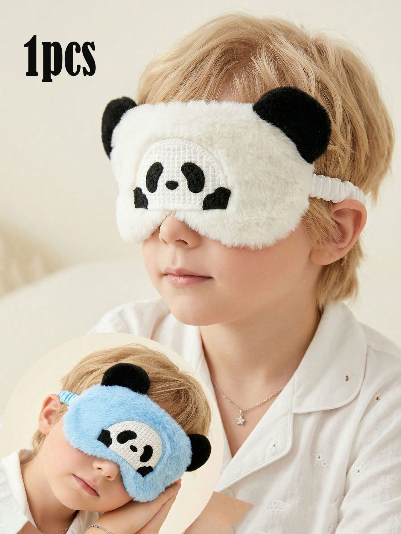 1 Buah Masker Mata Tidur Panda - Travel Accessories For Men ulasan dan harga