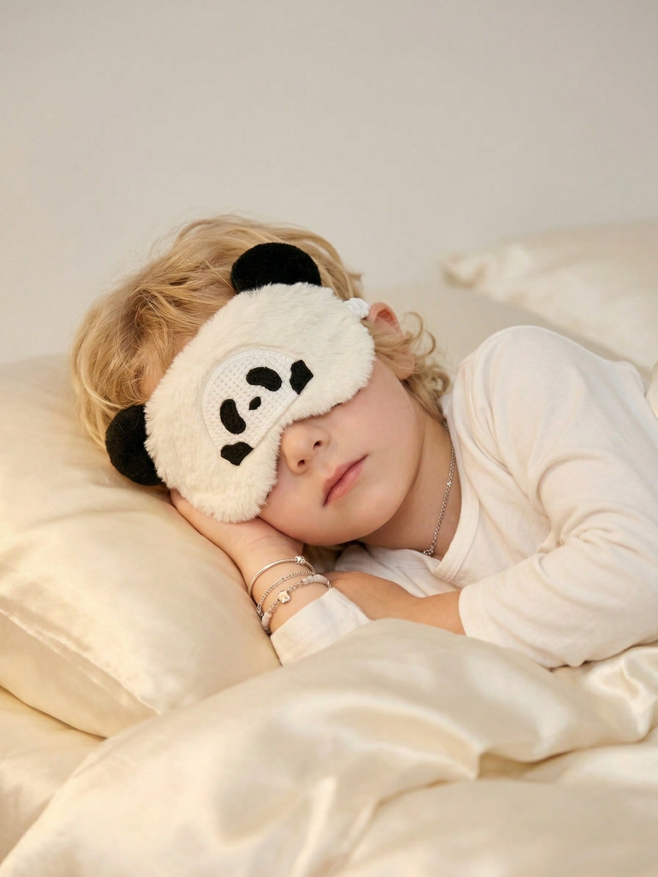 1 Buah Masker Mata Tidur Panda - Travel Accessories For Men ulasan dan harga