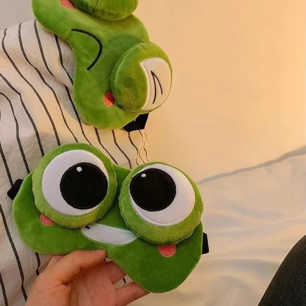 Penutup Mata Tidur Katak Kartu - Eye Mask Sleep Travel ulasan dan harga
