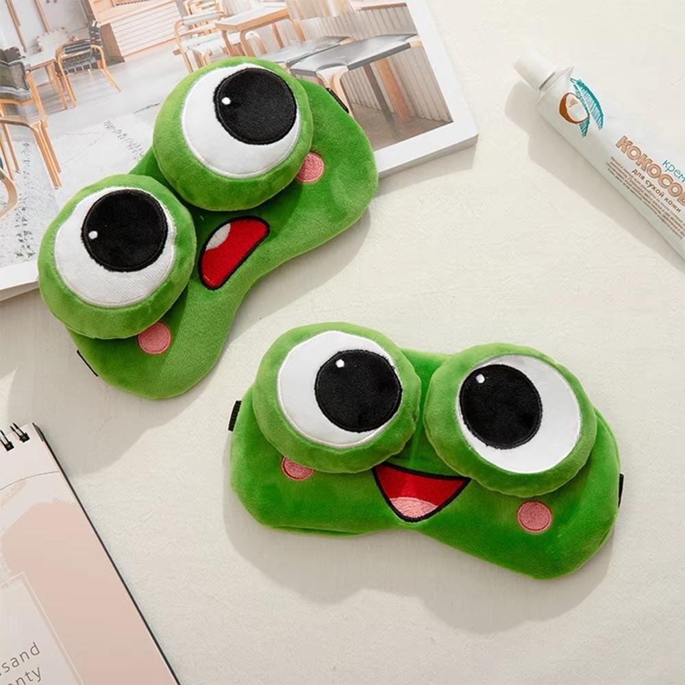 Penutup Mata Tidur Katak Kartu - Eye Mask Sleep Travel ulasan dan harga