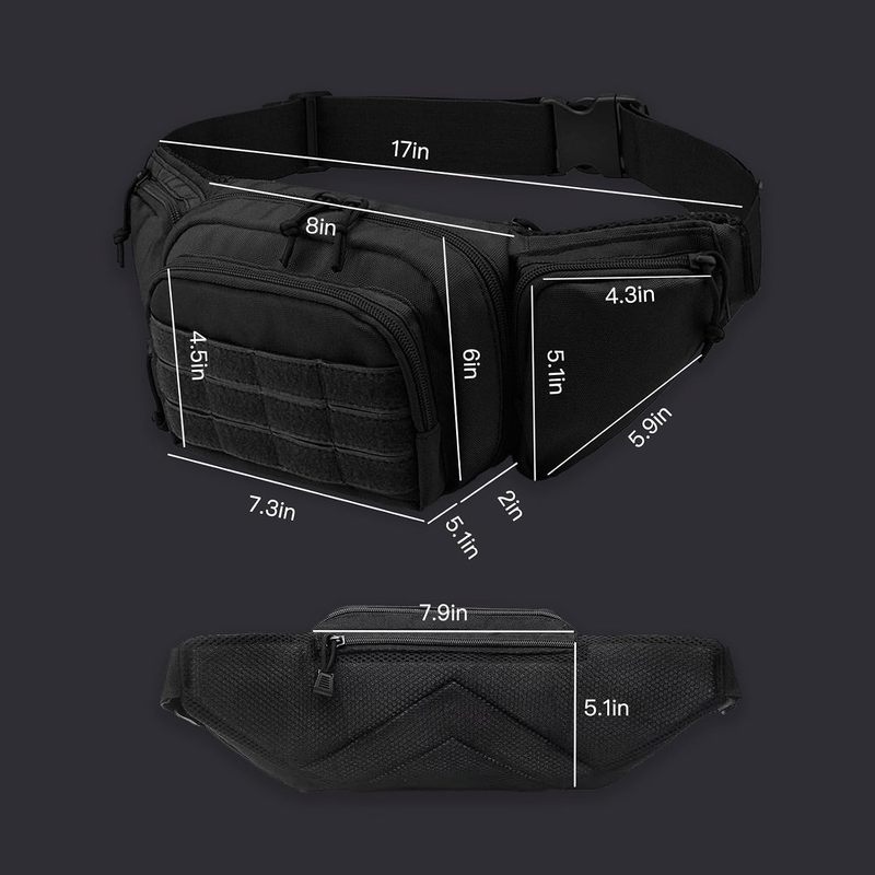 Tas Pinggang Multi-Saku 600D O - Travel Accessories Bike ulasan dan harga