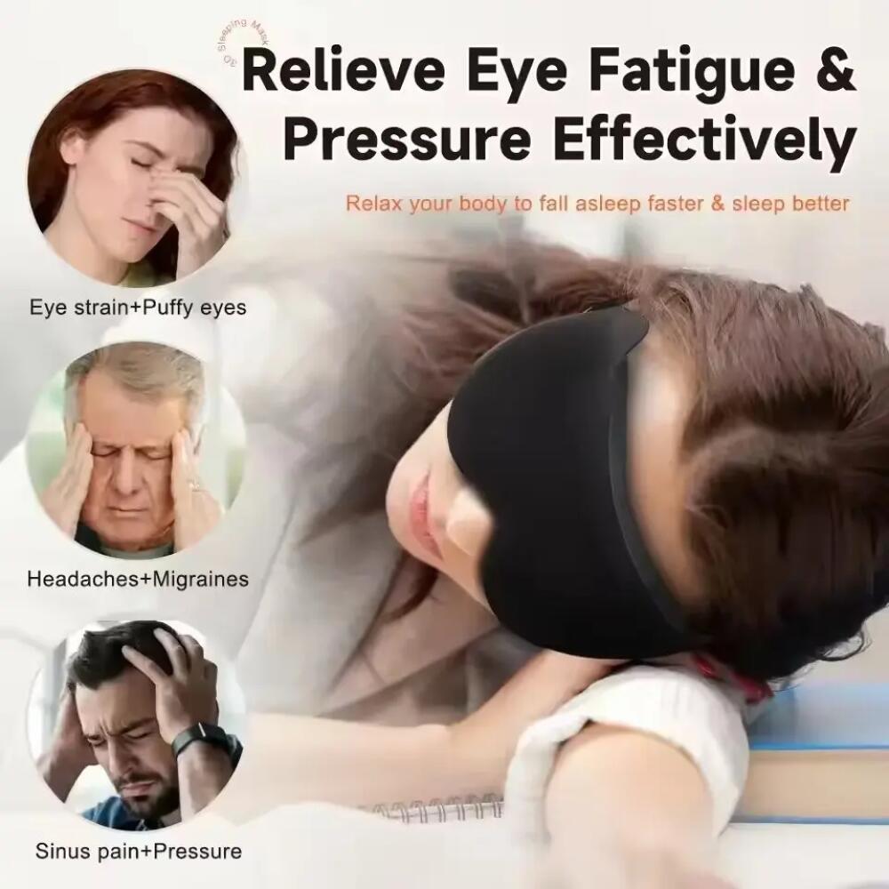 Masker Mata Tidur 3D Baru Ster - Eye Mask Sleep Travel ulasan dan harga