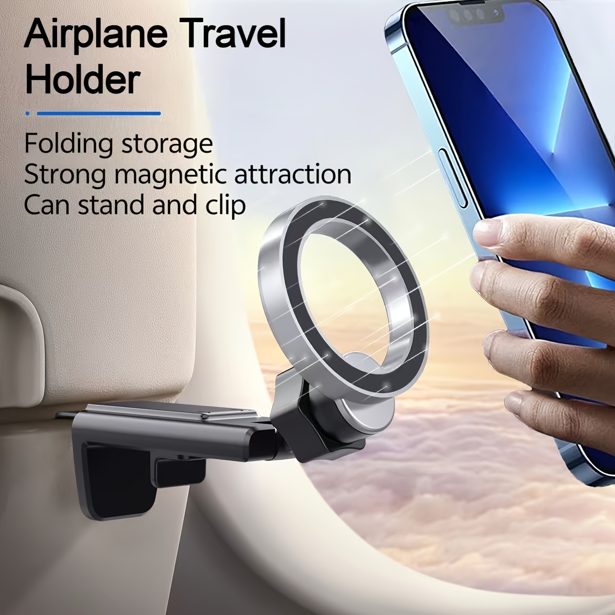 Dudukan Ponsel Magnetik Duduka - Phone Holder Airplane ulasan dan harga