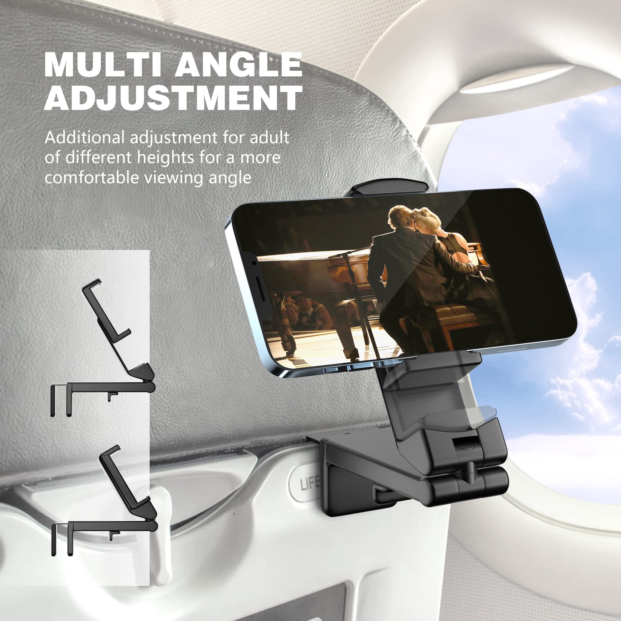 Penyangga Ponsel Lipat Portabe - Phone Holder Airplane ulasan dan harga