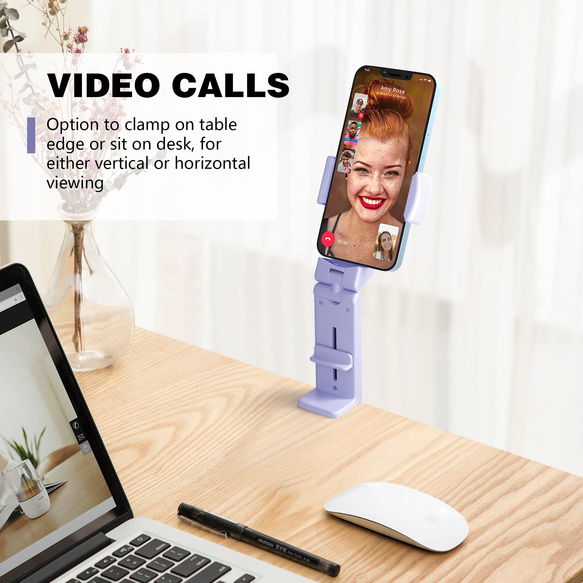 Penyangga Ponsel Lipat Portabe - Phone Holder Airplane ulasan dan harga