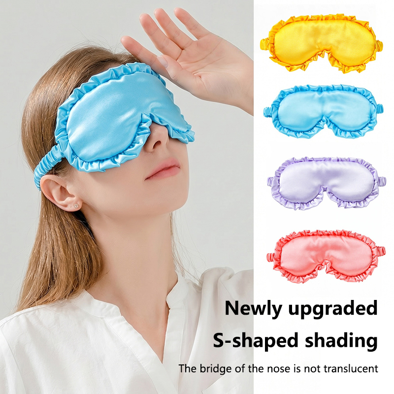 Masker Mata Imitasi Sutra Soli - Eye Mask Sleep Travel ulasan dan harga