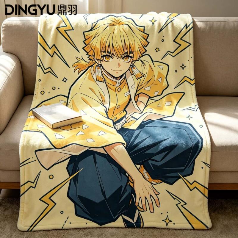 Selimut Flanel Anime Demon Sla - Travel Accessories As Gifts ulasan dan harga