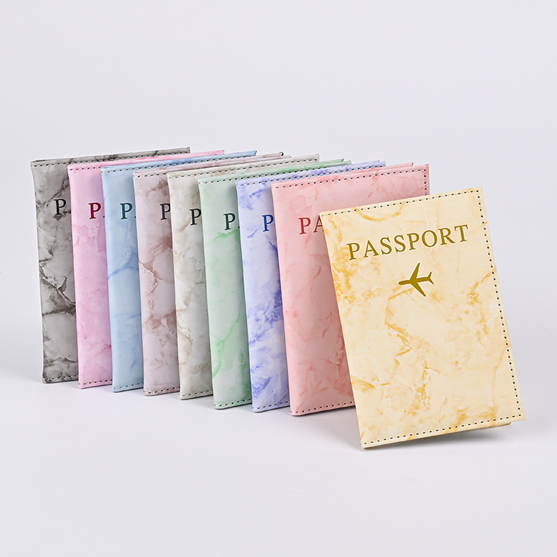 Sarung paspor pola marmer warn - Travel Accessories Useful ulasan dan harga