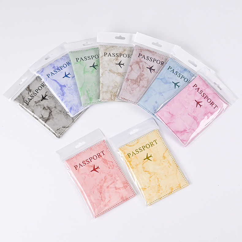 Sarung paspor pola marmer warn - Travel Accessories Useful ulasan dan harga