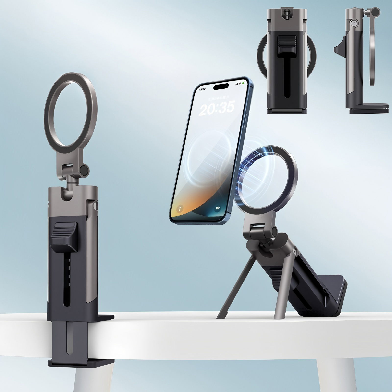 Penyangga Ponsel Selfie Magnet - Phone Holder Airplane ulasan dan harga