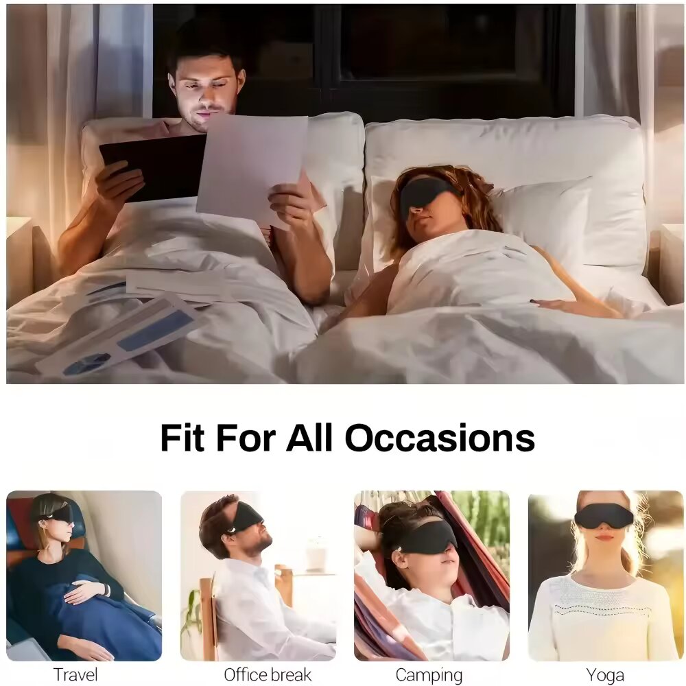 Masker Mata 3D, Masker Tidur N - Eye Mask Sleep Travel ulasan dan harga