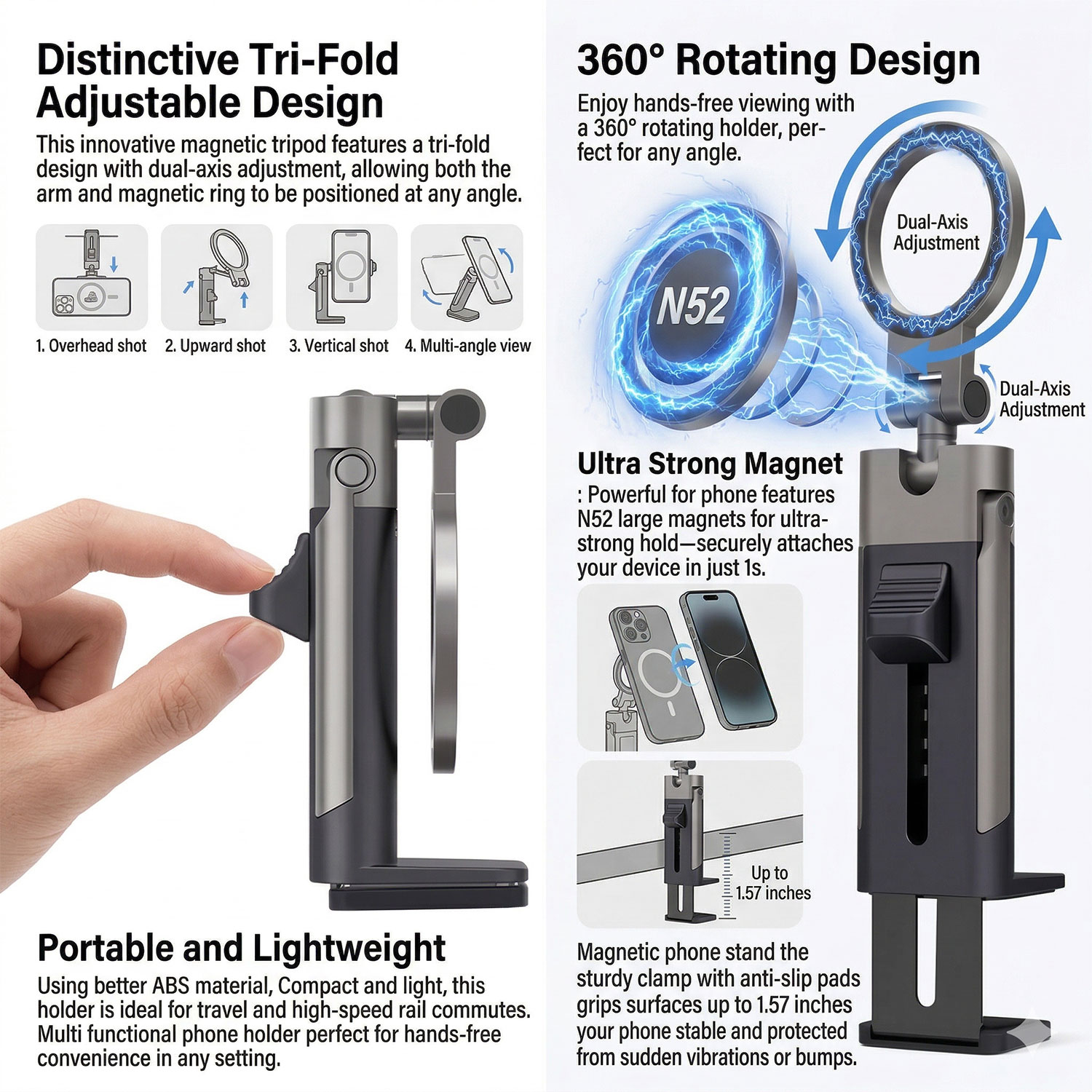 Penyangga Ponsel Magnetik Univ - Phone Holder Airplane ulasan dan harga