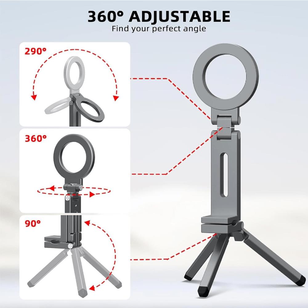Tripod Ponsel Magnetik Penyang - Phone Holder Airplane ulasan dan harga