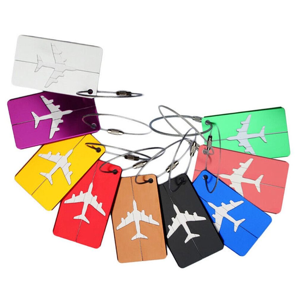 Label bagasi perjalanan Alumin - Travel Accessories Useful ulasan dan harga