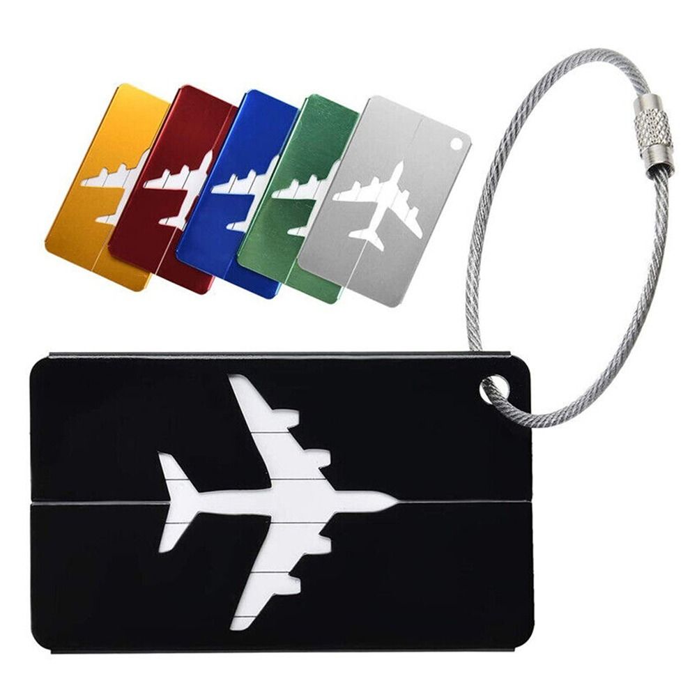 Label bagasi perjalanan Alumin - Travel Accessories Useful ulasan dan harga