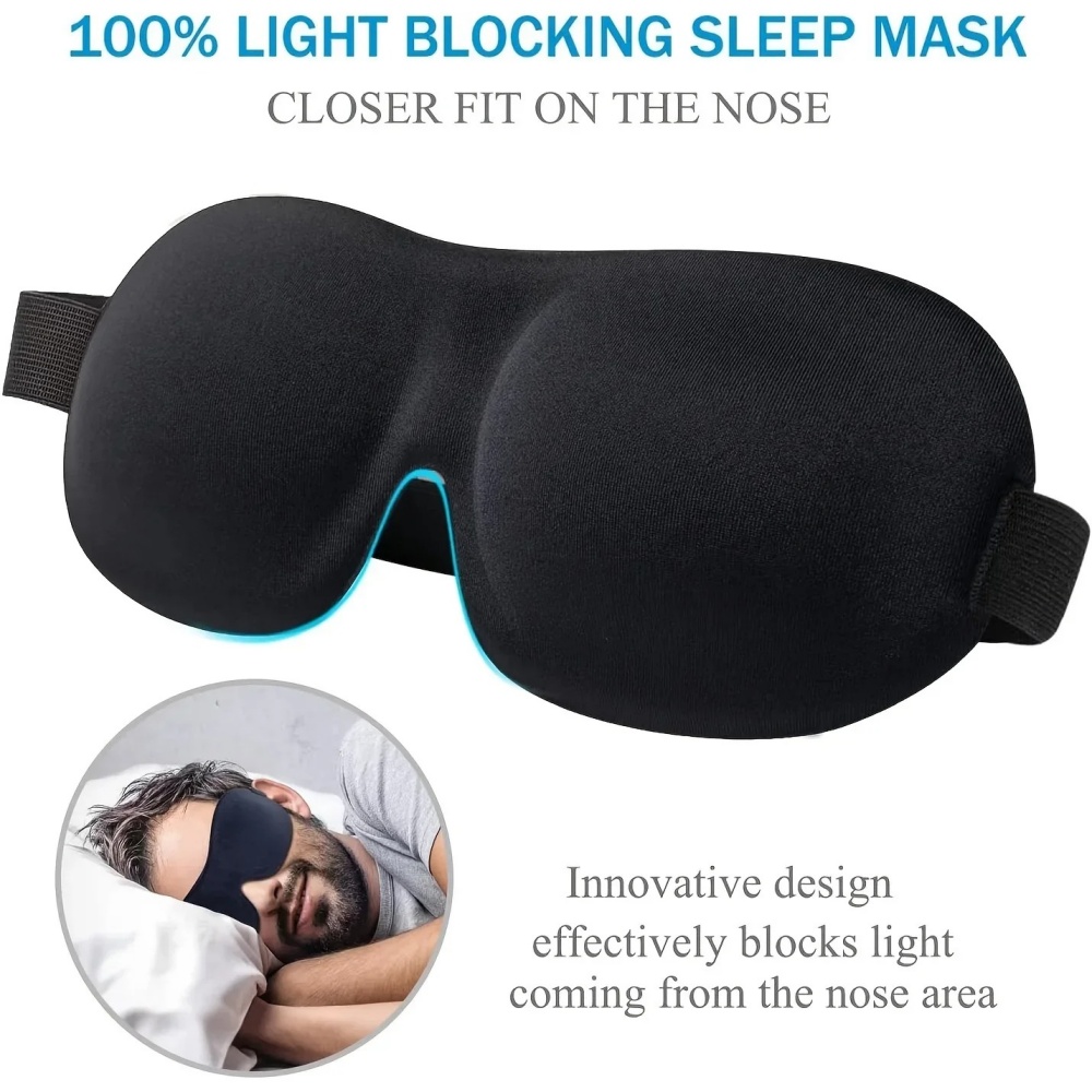 Masker Tidur 3D Penutup Mata A - Eye Mask Sleep Travel ulasan dan harga