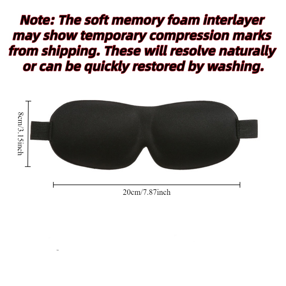 Masker Tidur 3D Penutup Mata A - Eye Mask Sleep Travel ulasan dan harga