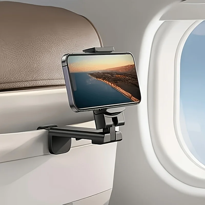 360 °   Penyangga Ponsel Pesaw - Phone Holder Airplane ulasan dan harga
