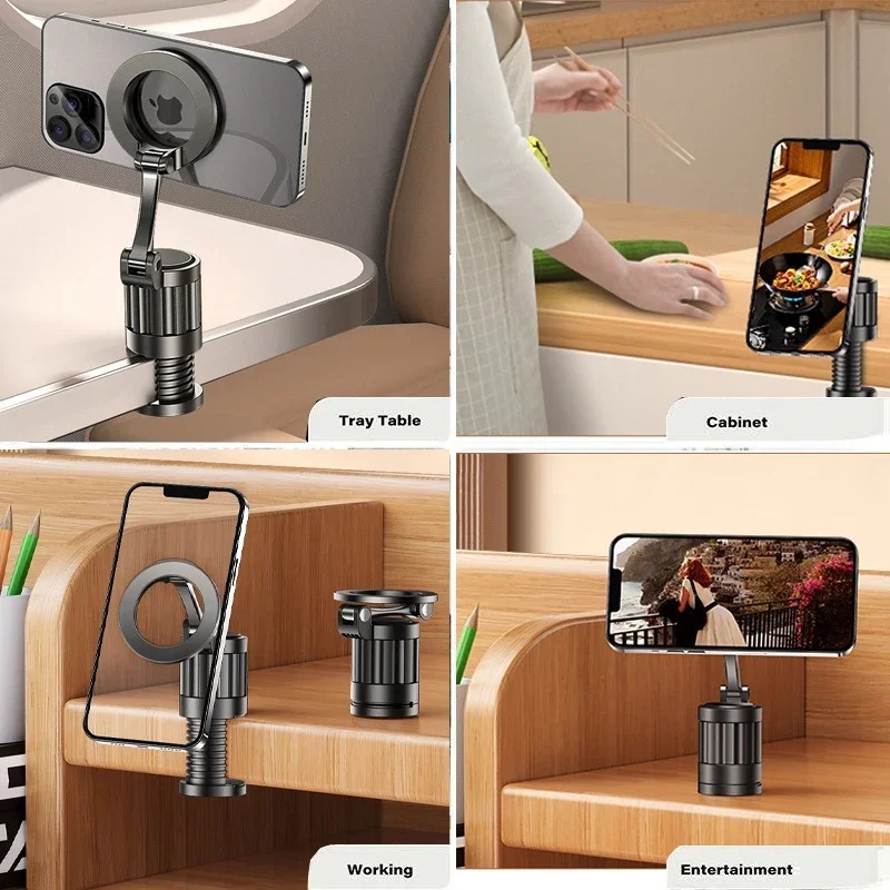 Penjepit Ponsel Magnetik Multi - Phone Holder Airplane ulasan dan harga