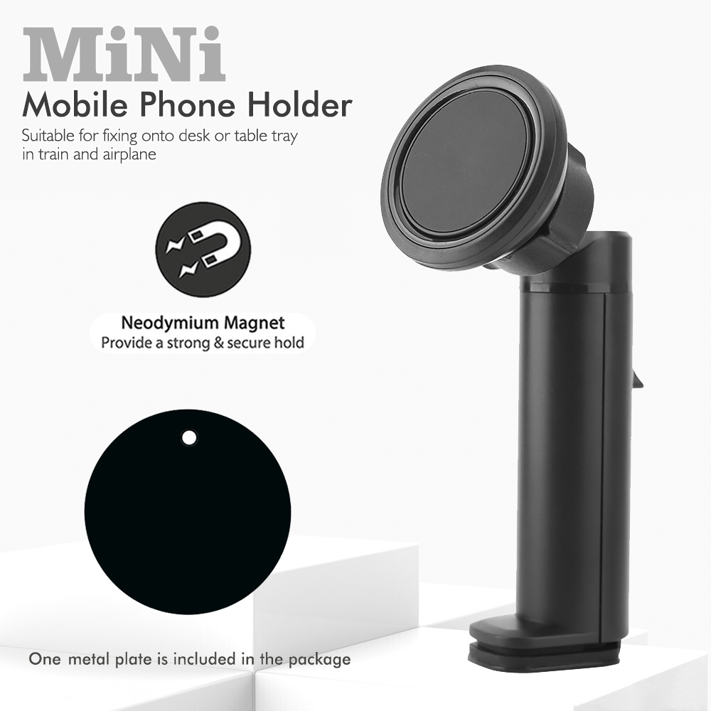 Penyangga Ponsel Magnetik Mini - Phone Holder Airplane ulasan dan harga